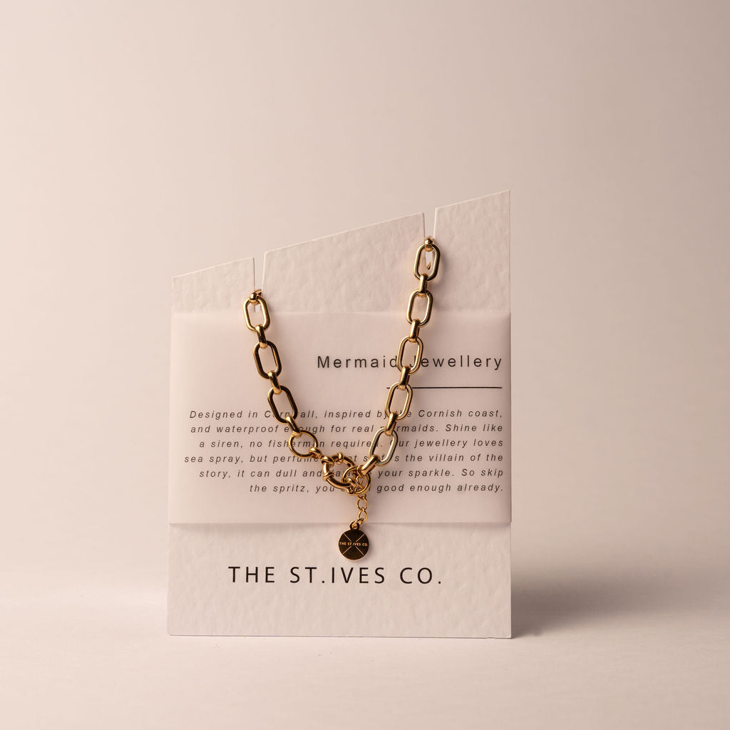Gold Sailor Mermaid Bracelet - The St. Ives Co.