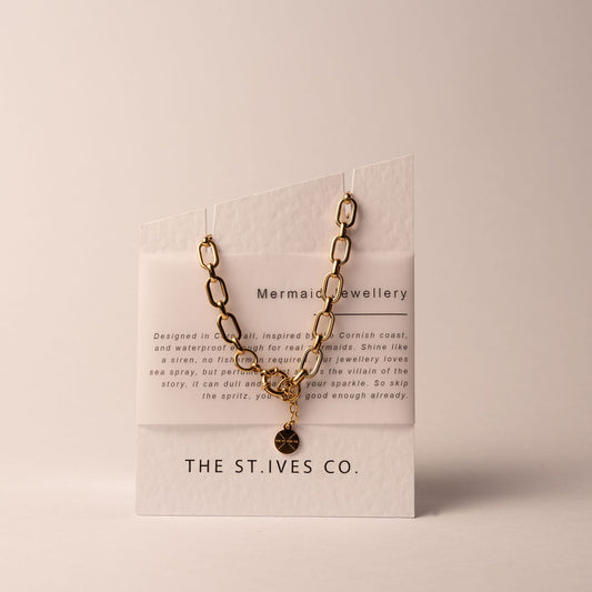 Gold Sailor Mermaid Bracelet
