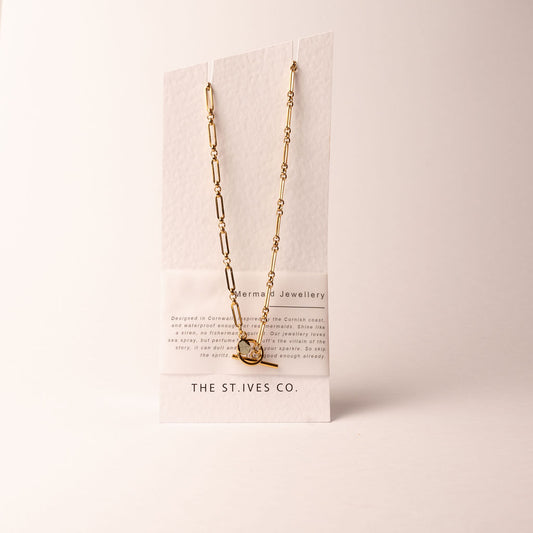 Gold Mermaid Gwenver Necklace