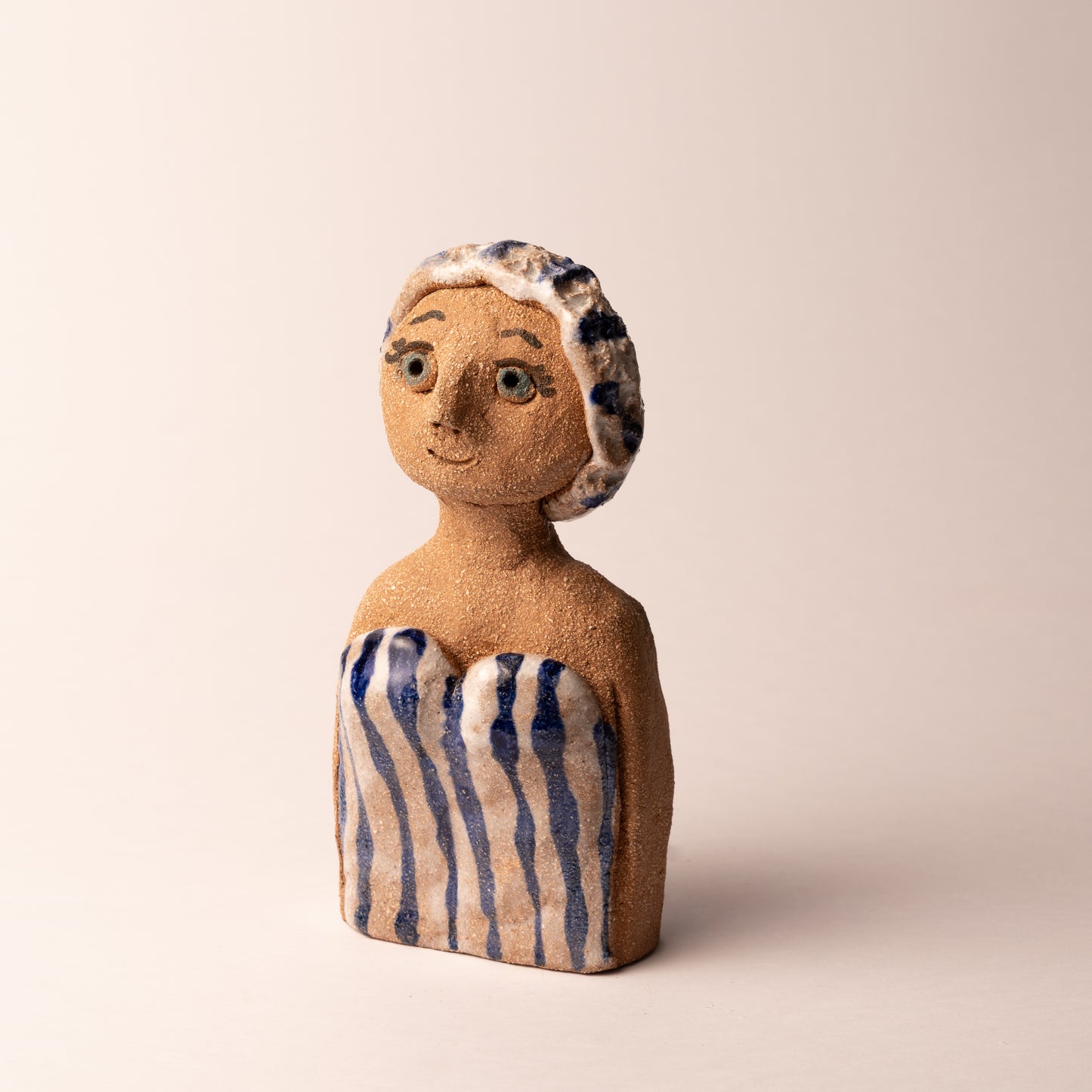 St. Ives Stripe ceramic swimmer - The St. Ives Co.