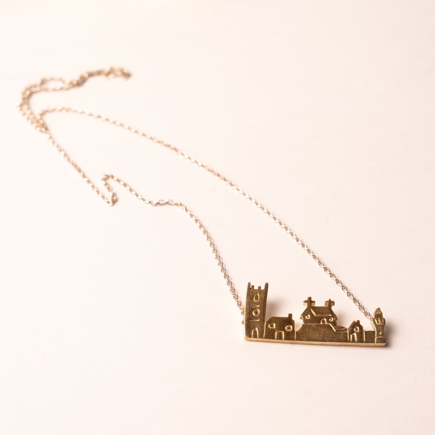 St. Ives Skyline Gold Plated Necklace - The St. Ives Co.