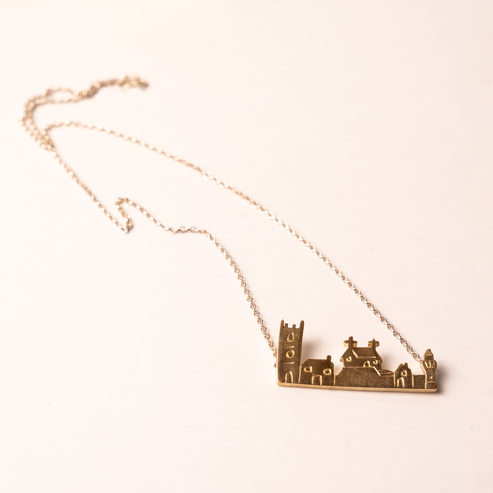 St. Ives Skyline Gold Plated Necklace - The St. Ives Co.