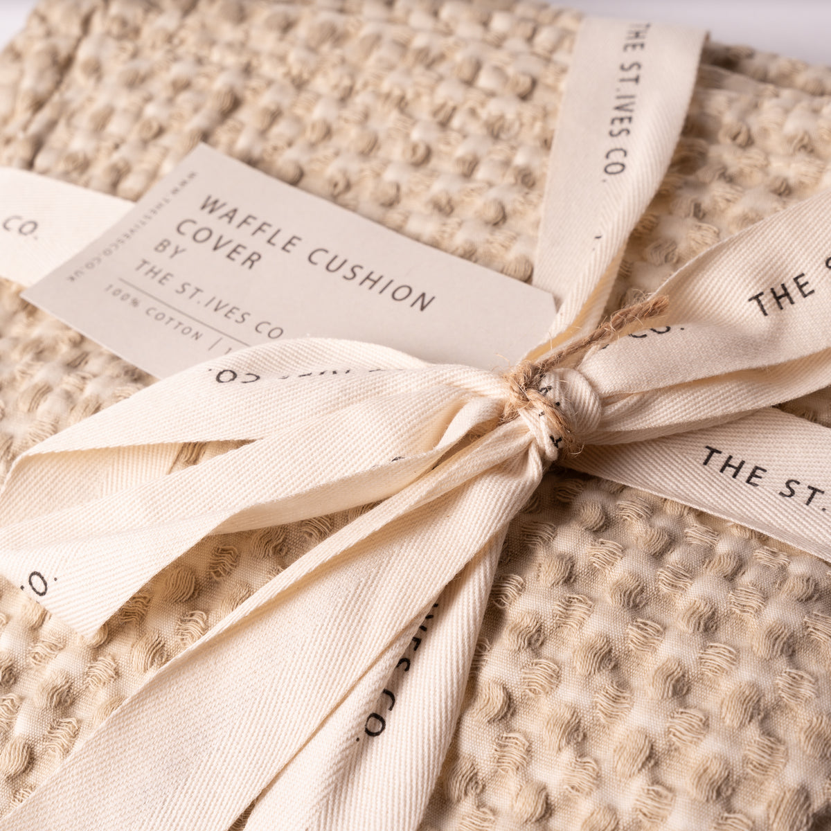 Waffle Cushion Cover - The St. Ives Co.