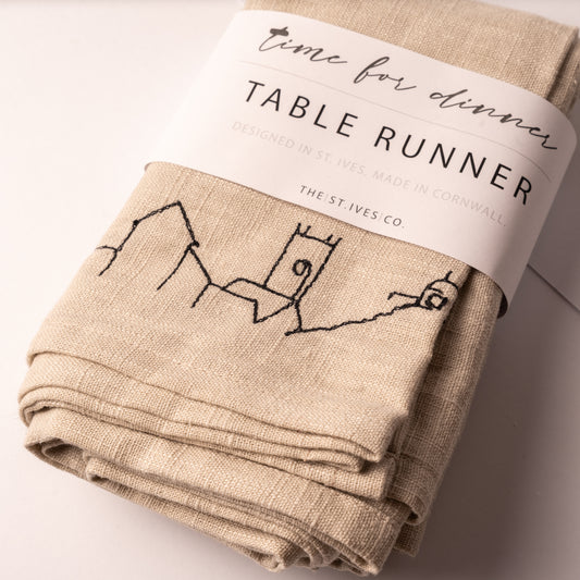 St. Ives Linen Table Runner