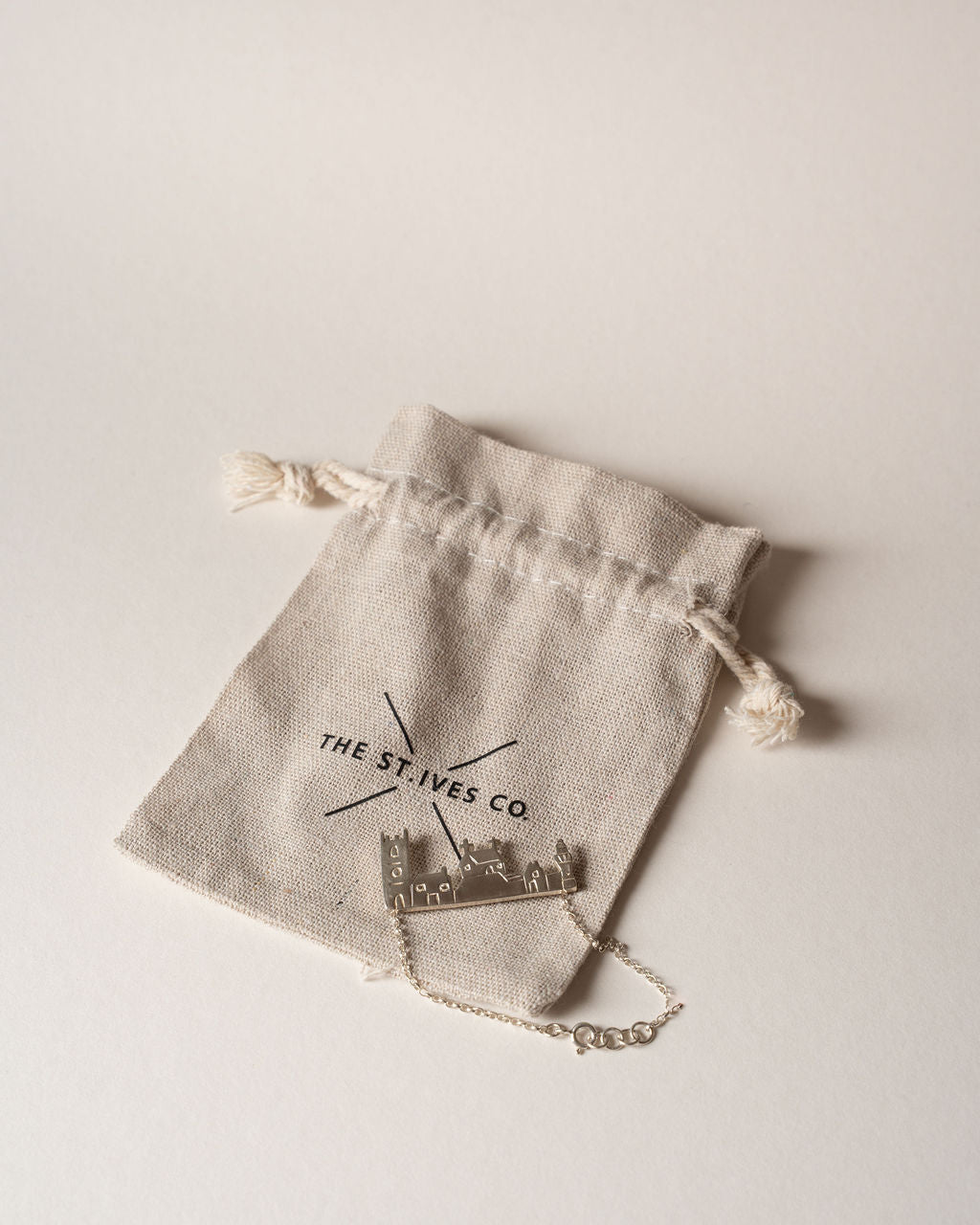 St. Ives Skyline Silver Bracelet