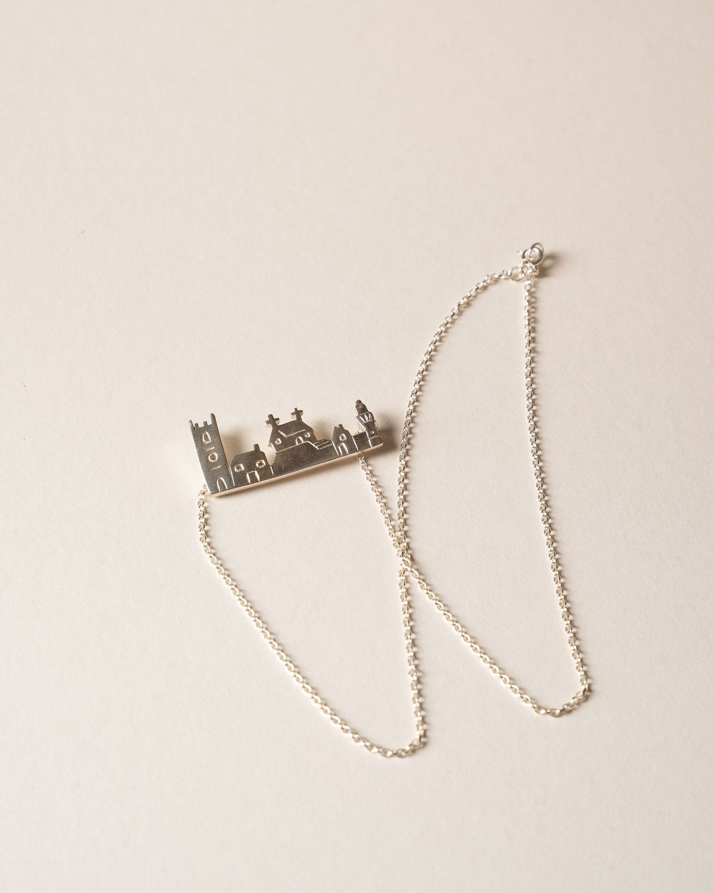 St.Ives Skyline Silver Necklace - The St. Ives Co.