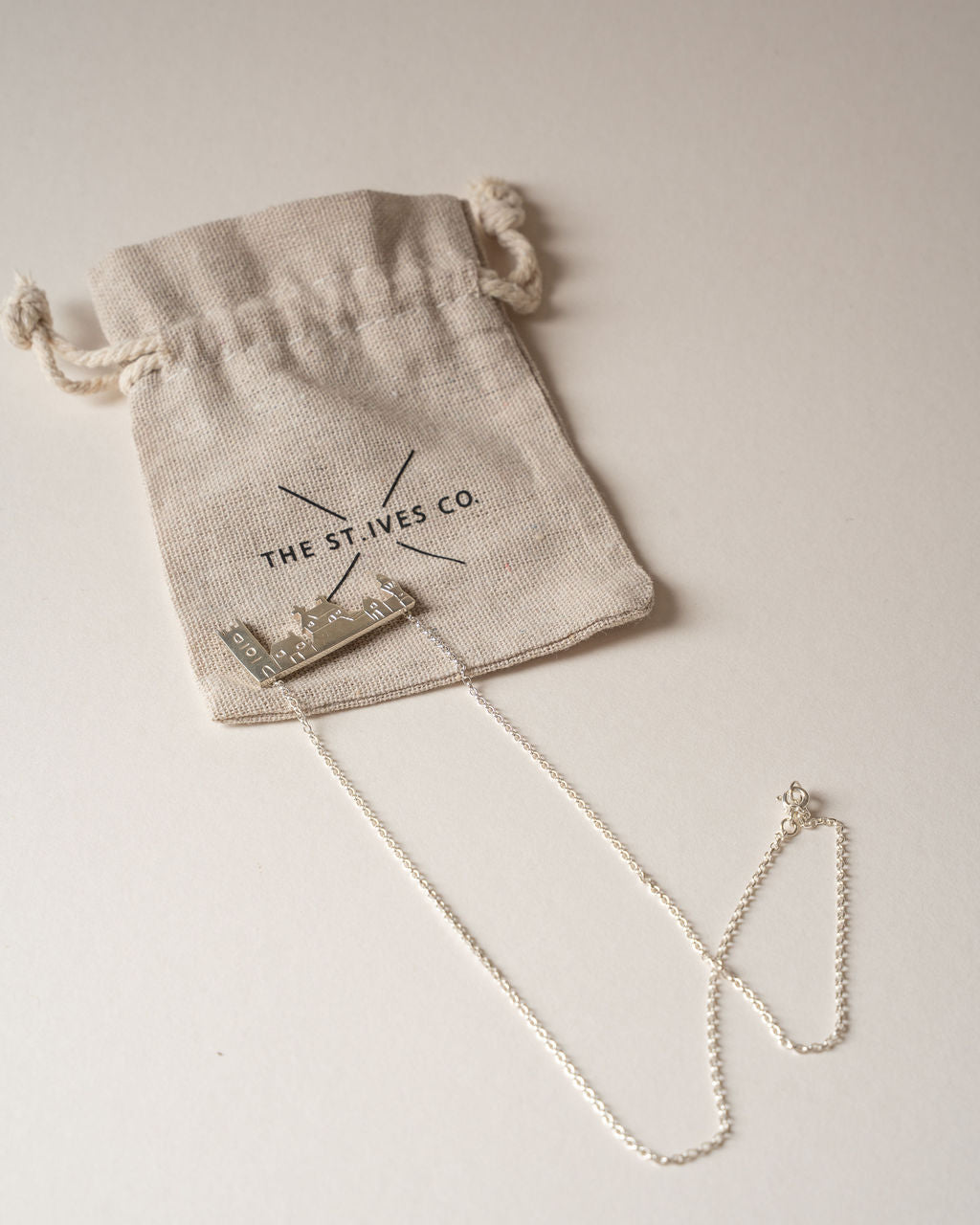 St.Ives Skyline Silver Necklace - The St. Ives Co.