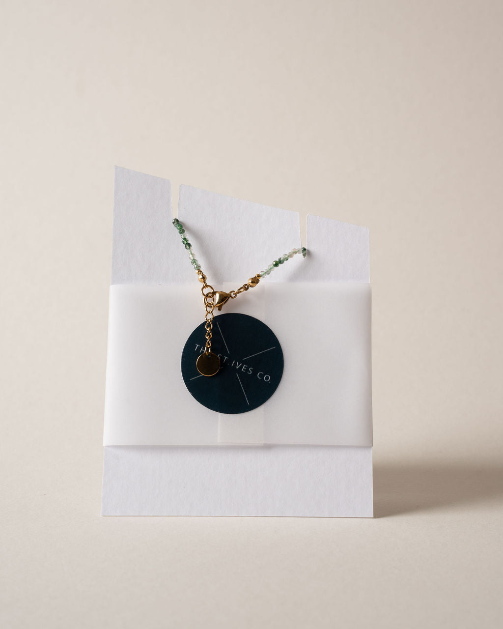 Moss Agate Gemstone Bracelet - The St. Ives Co.