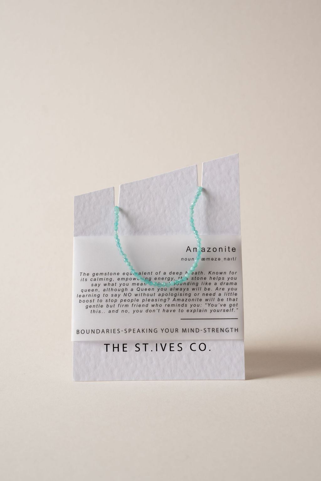 Amazonite Gemstone Bracelet - The St. Ives Co.