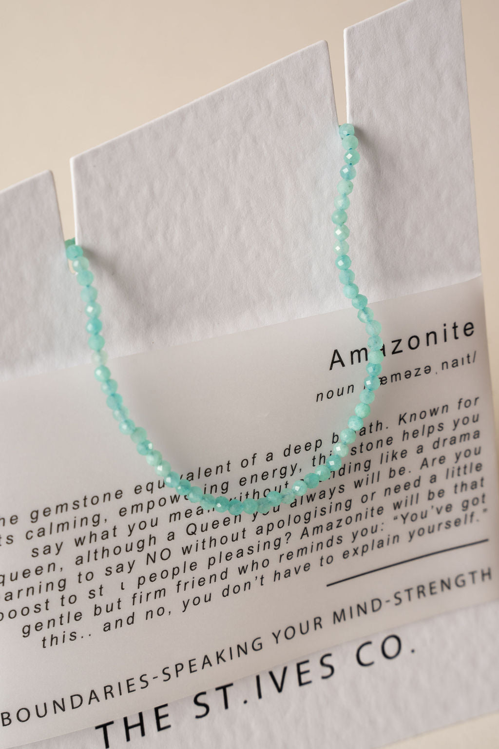 Amazonite Gemstone Bracelet - The St. Ives Co.