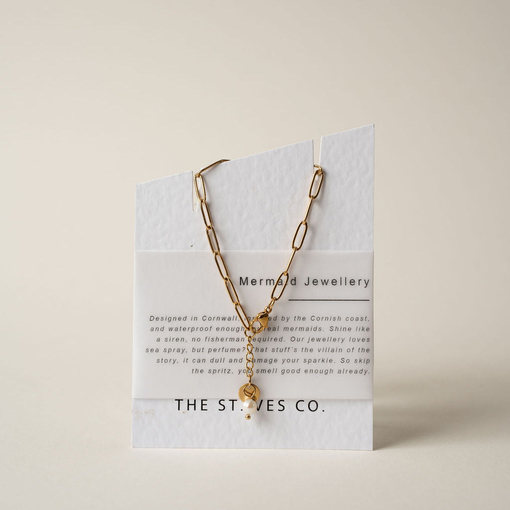 Gold Porthleven Mermaid Bracelet