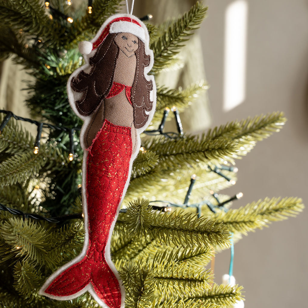 Beatrice the Christmas mermaid