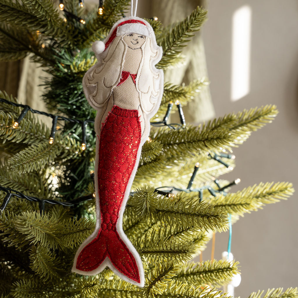 Bonnie the Christmas mermaid