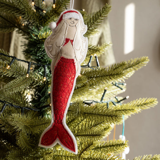 Bonnie the Christmas mermaid