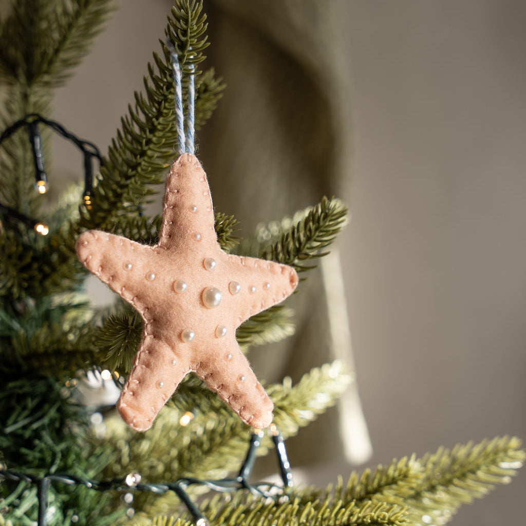 Starfish Christmas Decoration
