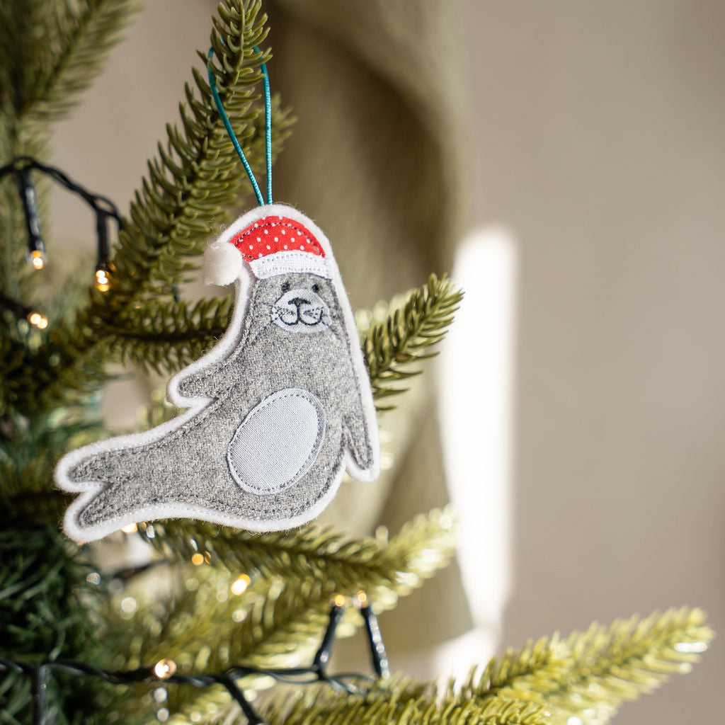 Seal Christmas Decoration - The St. Ives Co.