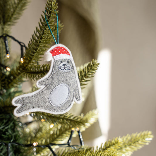 Seal Christmas Decoration