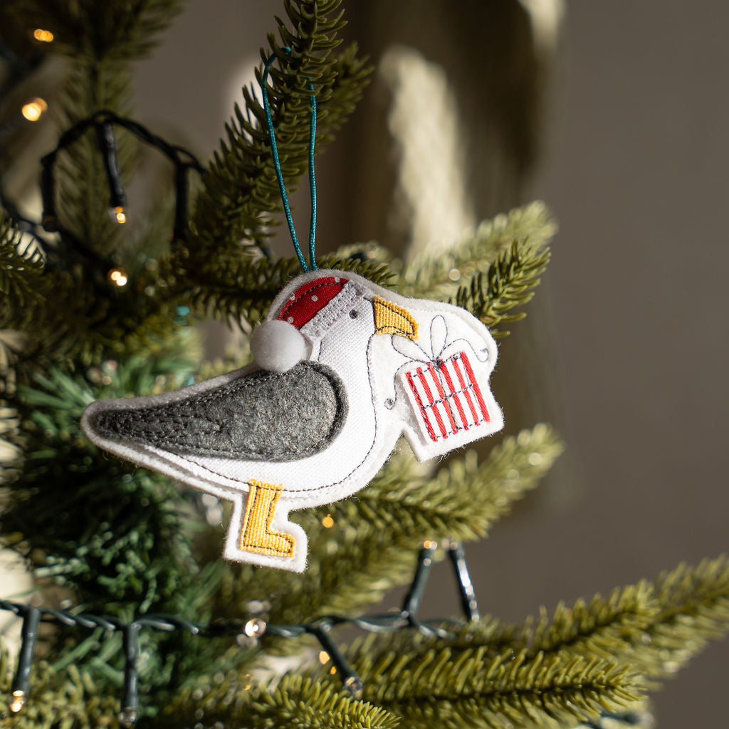 Seagull Christmas Decoration - The St. Ives Co.