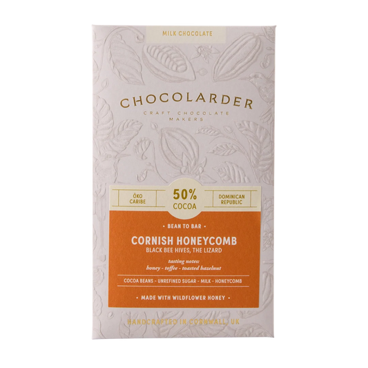 Cornish Honeycomb 50% Milk Chocolate Bar