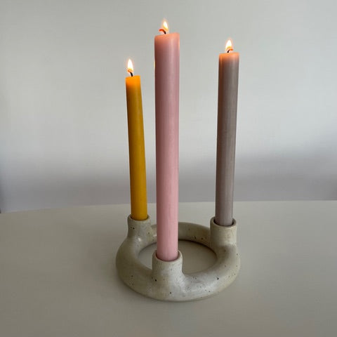 Flat Ring 3 Candelabra