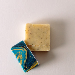 Lavender & Blue Poppy Seed Soap - The St. Ives Co.