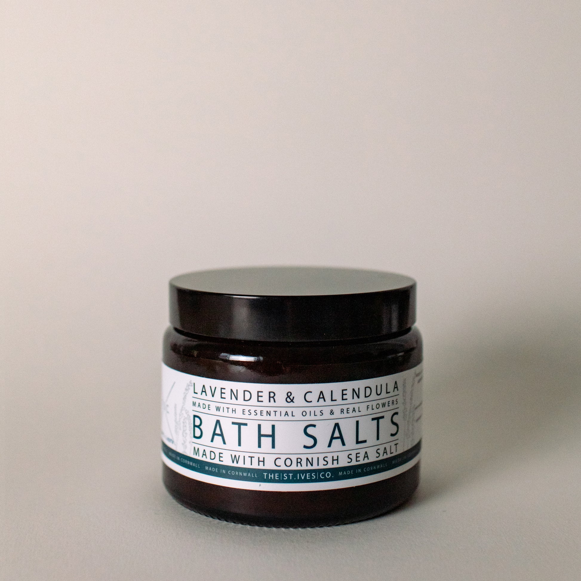 Lavender & Calendula Bath Salts with Real Flowers - The St. Ives Co.