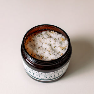 Lavender & Calendula Bath Salts with Real Flowers - The St. Ives Co.