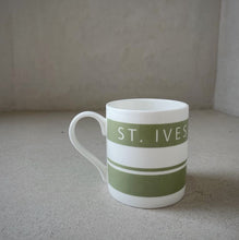 Load image into Gallery viewer, St. Ives Sage Green China Mug
