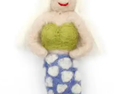 Mermaid Felt Decoration