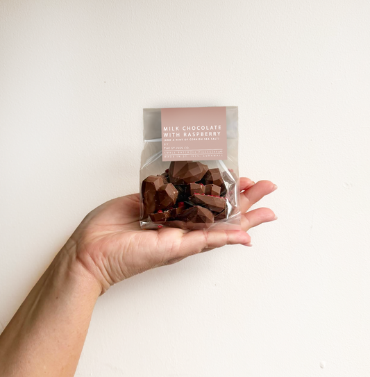Chocolate Hearts with Cornish Sea Salt - The St. Ives Co.
