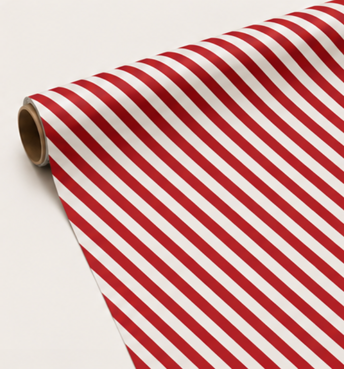 Candy Cane Wrapping Paper