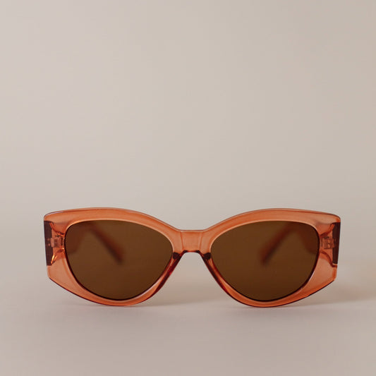 Orange Cat Eye Sunglasses