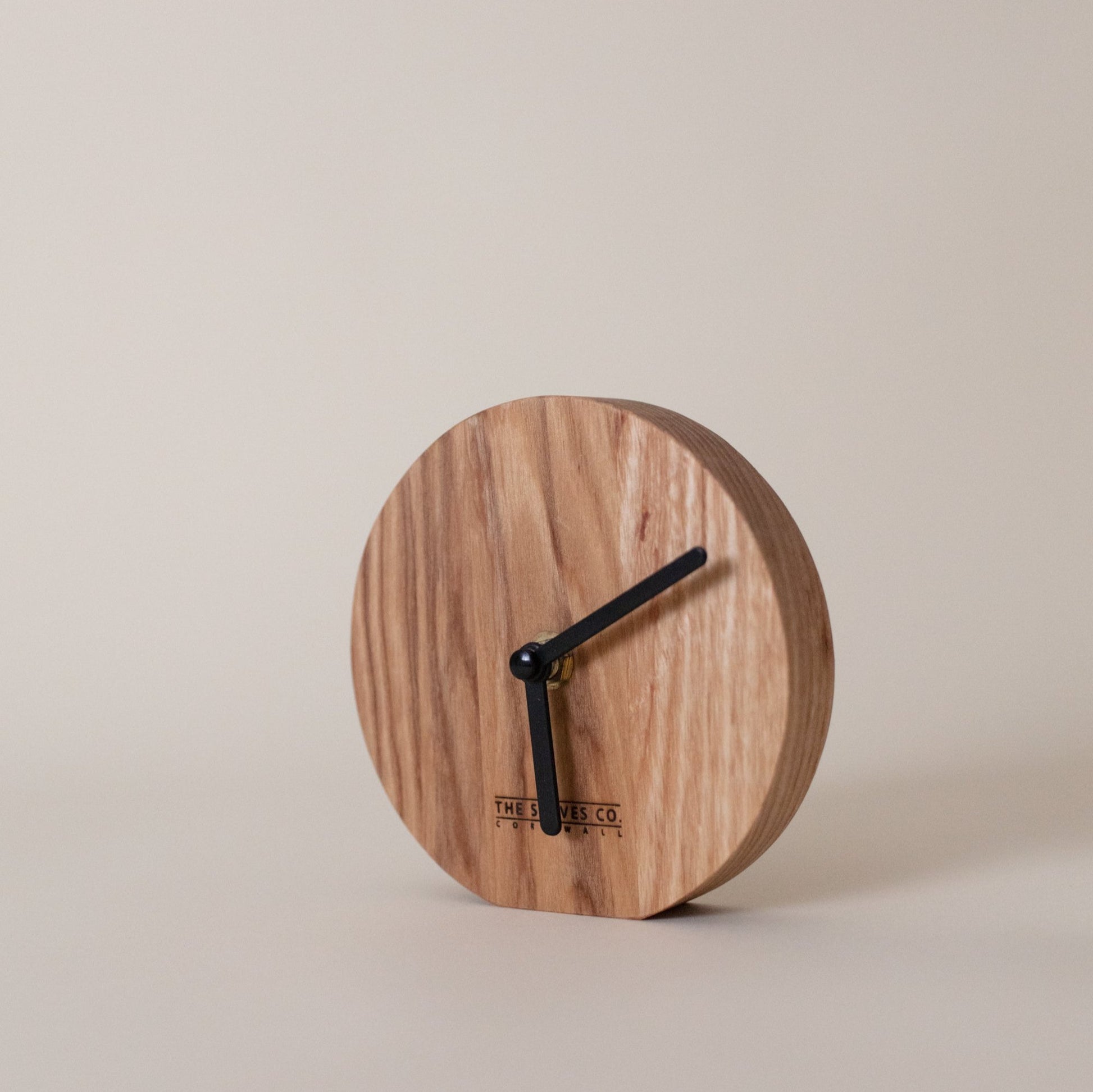 St. Ives Woodcraft Desk Clock - The St. Ives Co.