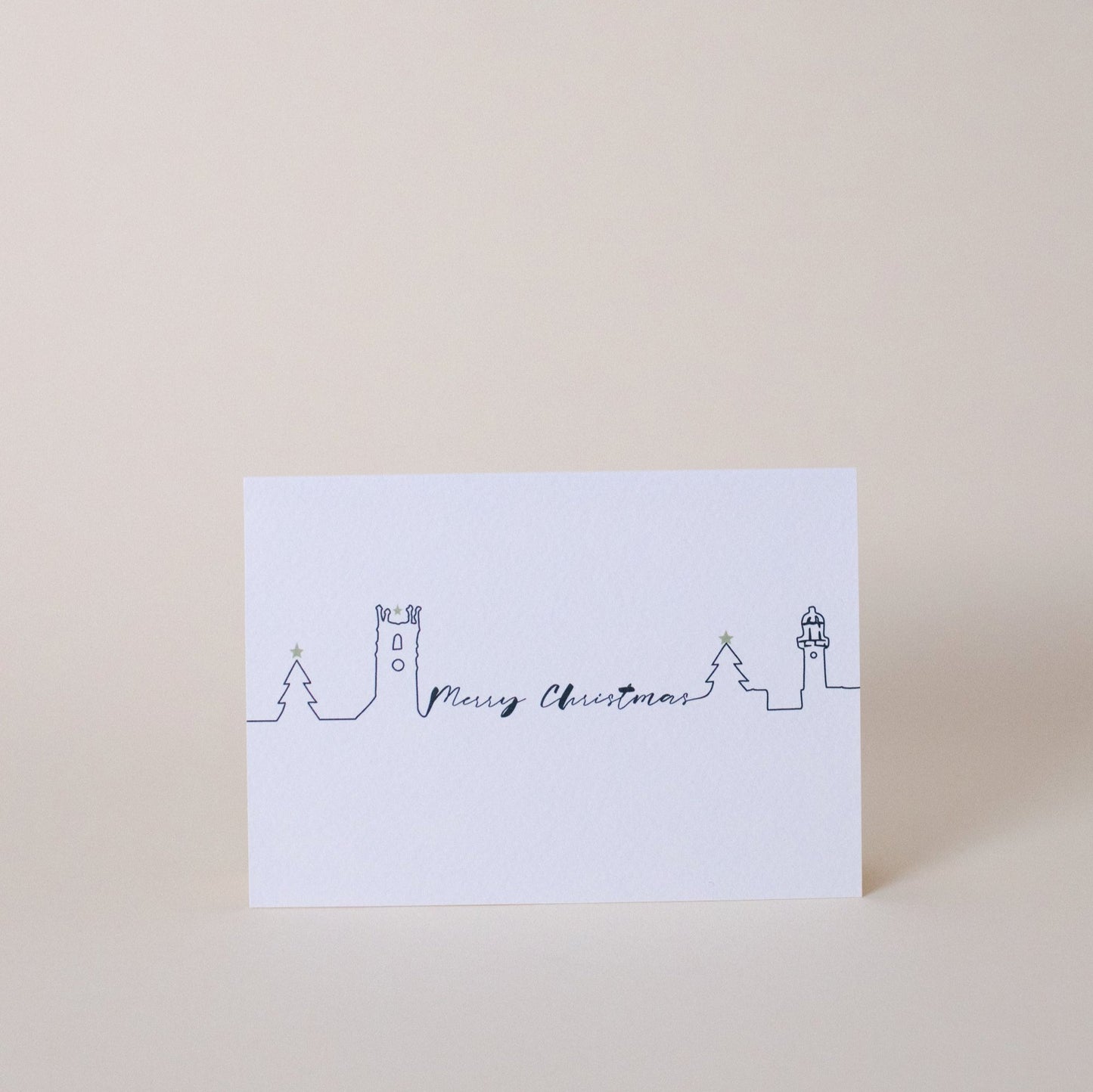 Multipack Set of 5 Landscape Christmas cards