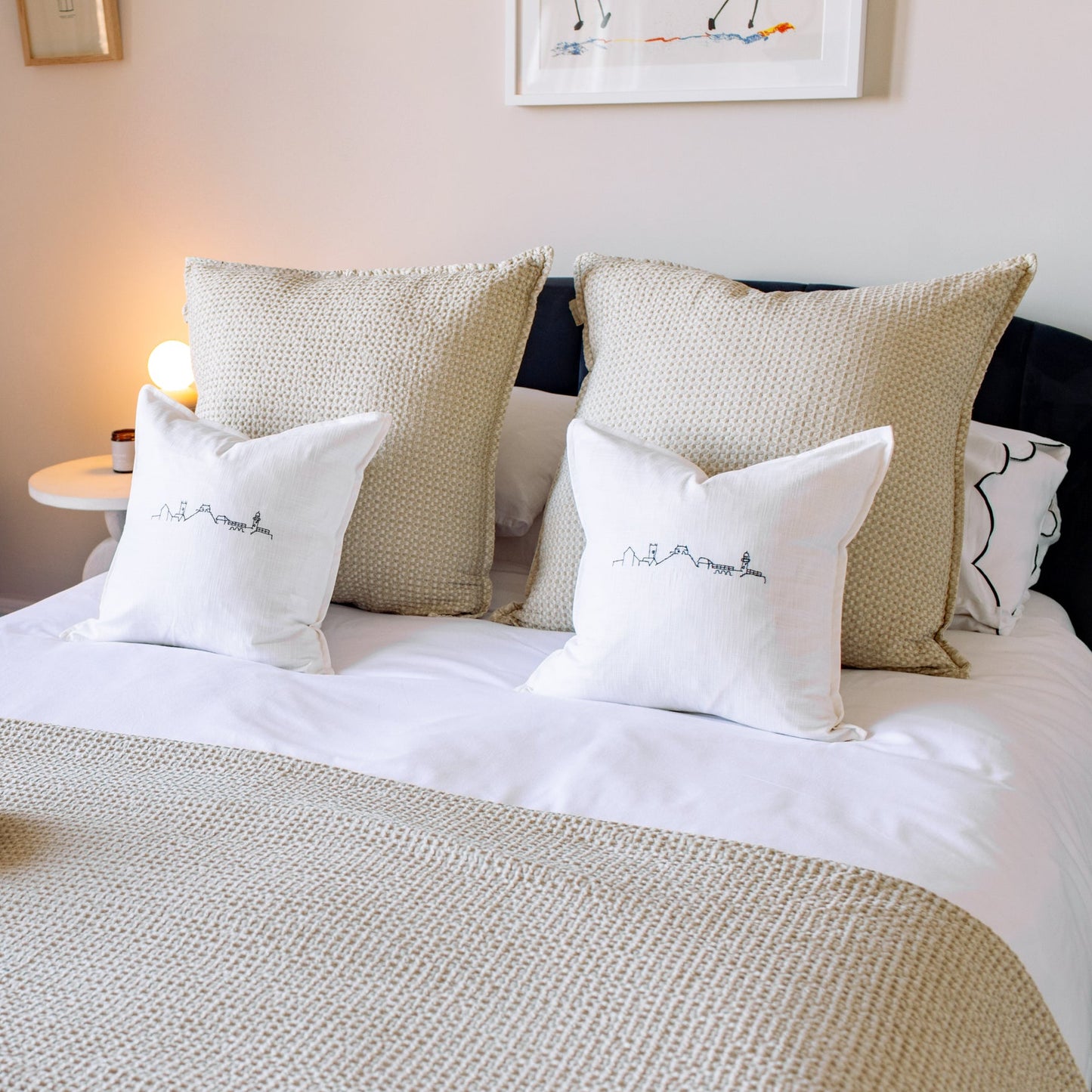 Waffle Cushion Cover