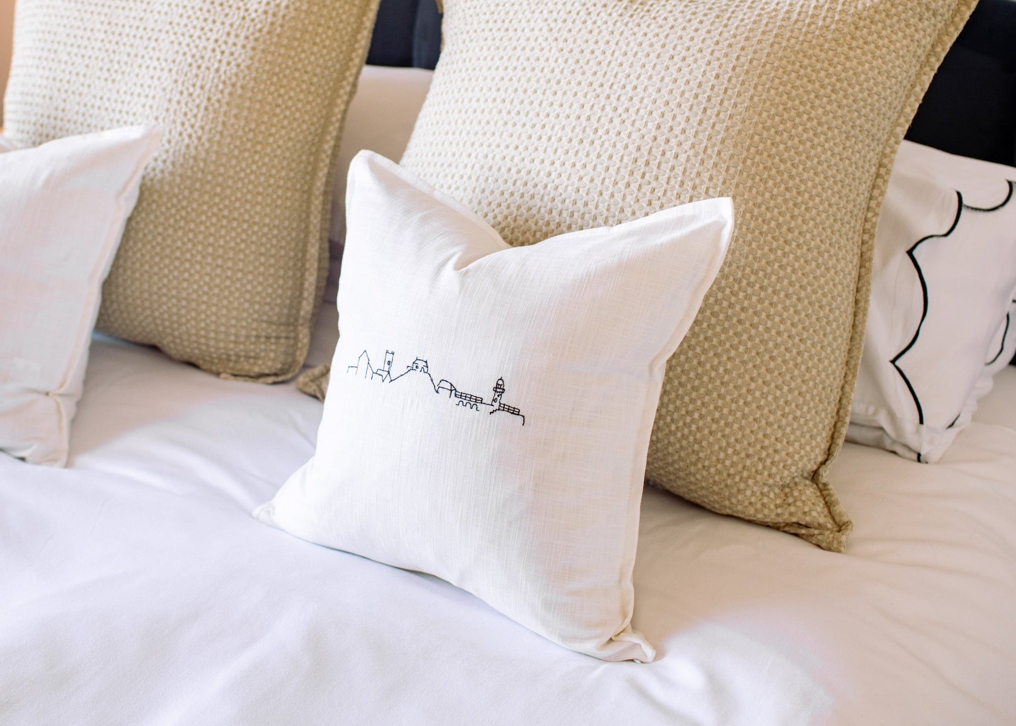 Waffle Cushion Cover - The St. Ives Co.