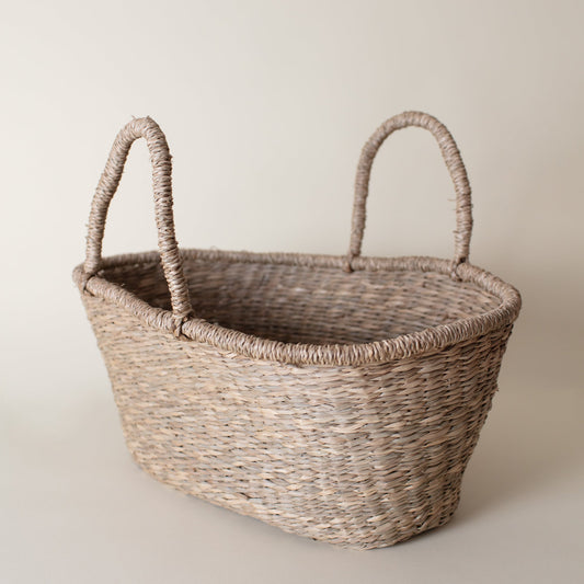 Wicker Shopping Basket - The St. Ives Co.