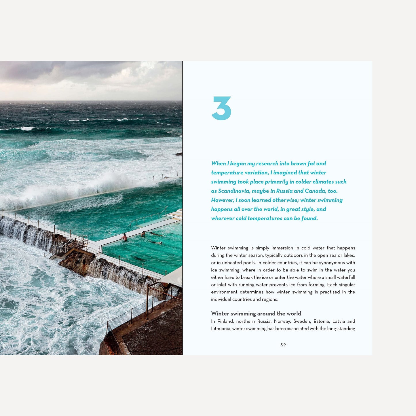 Winter Swimming book