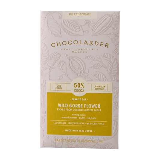 Wild Gorse Flower 50% Milk Chocolate Bar