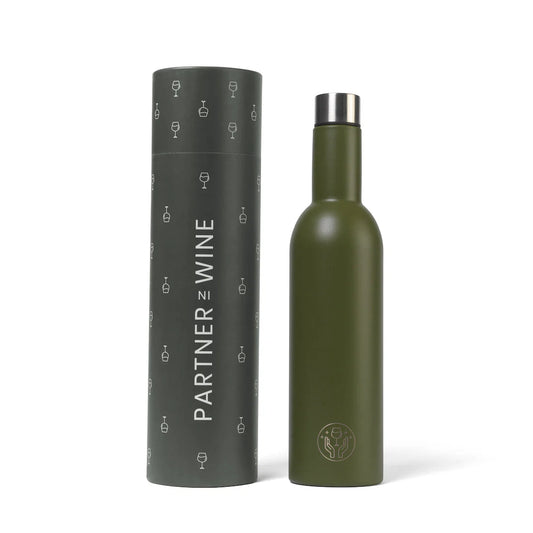 Partner in Wine Khaki Bottle