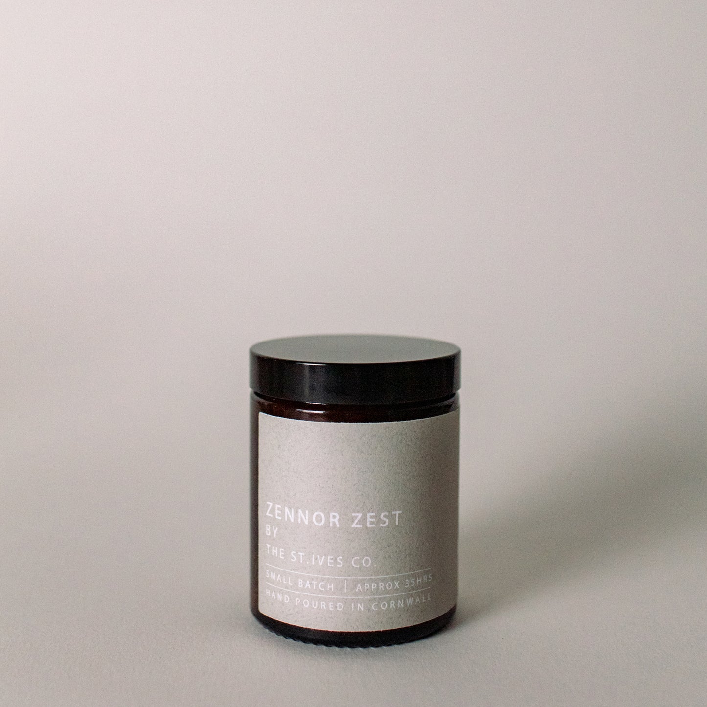 Zennor Zest soy wax candle, small batch, locally made- made in St Ives Cornwall. exclusive, gift, souvenir.