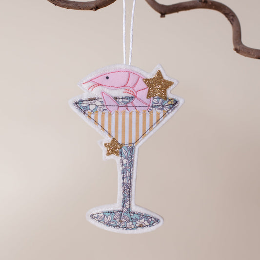 Prawn Star Martini Decoration