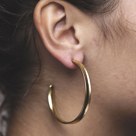 HH Avova Gold Hoop Earrings