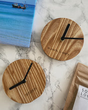 Load image into Gallery viewer, St. Ives Woodcraft Desk Clock - The St. Ives Co. Cornwall Cornish Souvenir Holiday beach Unique One Of A Kind Best Quality
