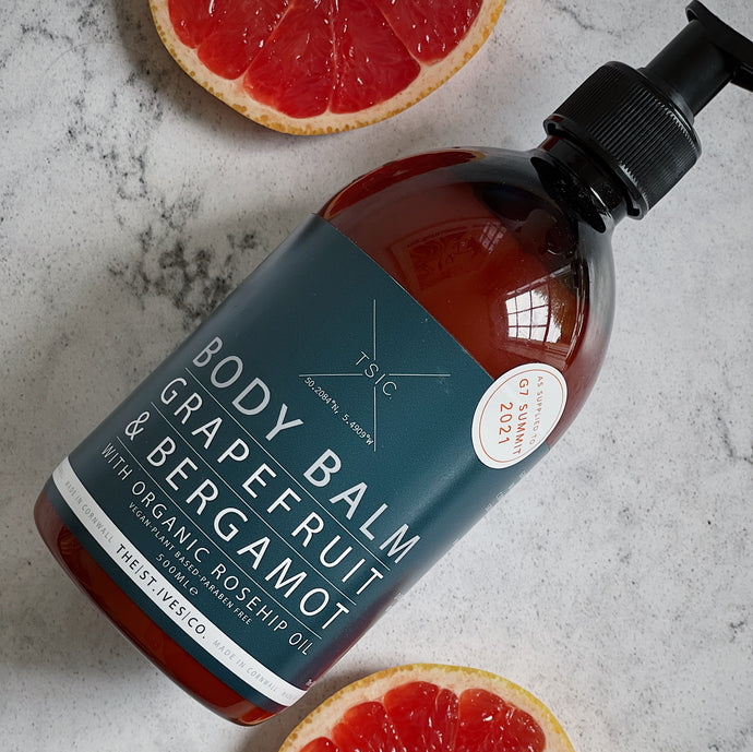 Grapefruit & Bergamot Body Balm with Organic Rosehip Oil - The St. Ives Co.