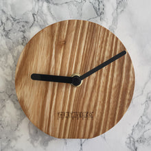 Load image into Gallery viewer, St. Ives Woodcraft Desk Clock - The St. Ives Co. Cornwall Cornish Souvenir Holiday beach Unique One Of A Kind Best Quality
