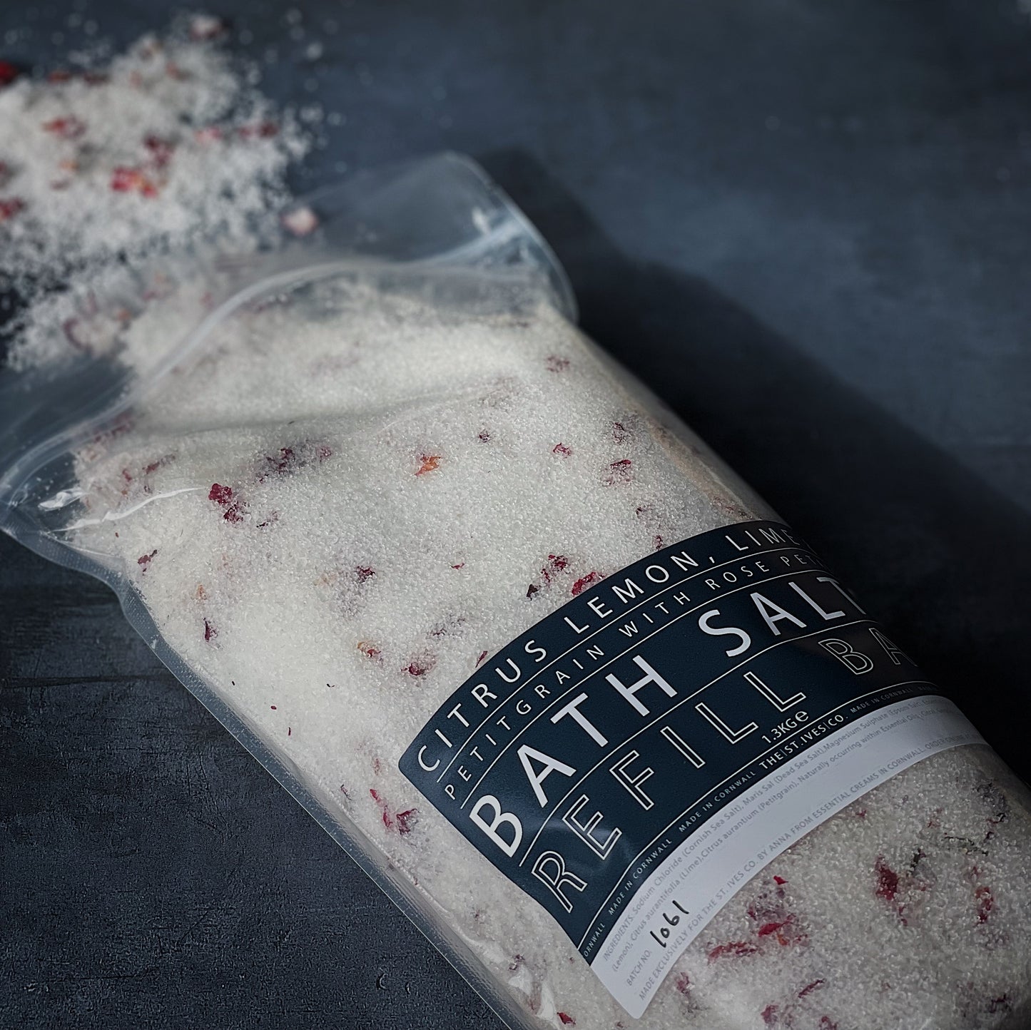 Refill Bath Salts - Citrus Lemon, Lime & Petitgrain - The St. Ives Co.