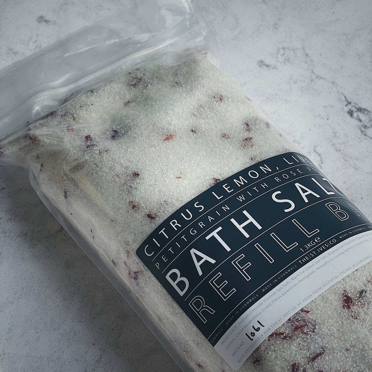 Refill Bath Salts - Citrus Lemon, Lime & Petitgrain - The St. Ives Co.