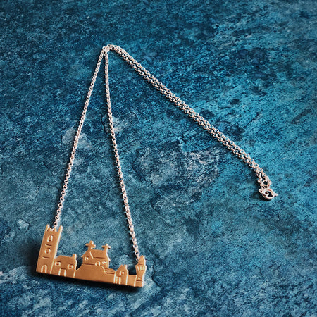 St. Ives Skyline Gold Necklace - The St. Ives Co. Special Gift Unique For Her Amazing Best Award Cornish Cornwall