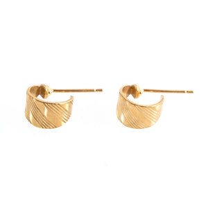 HH Huggies Gold Earrings